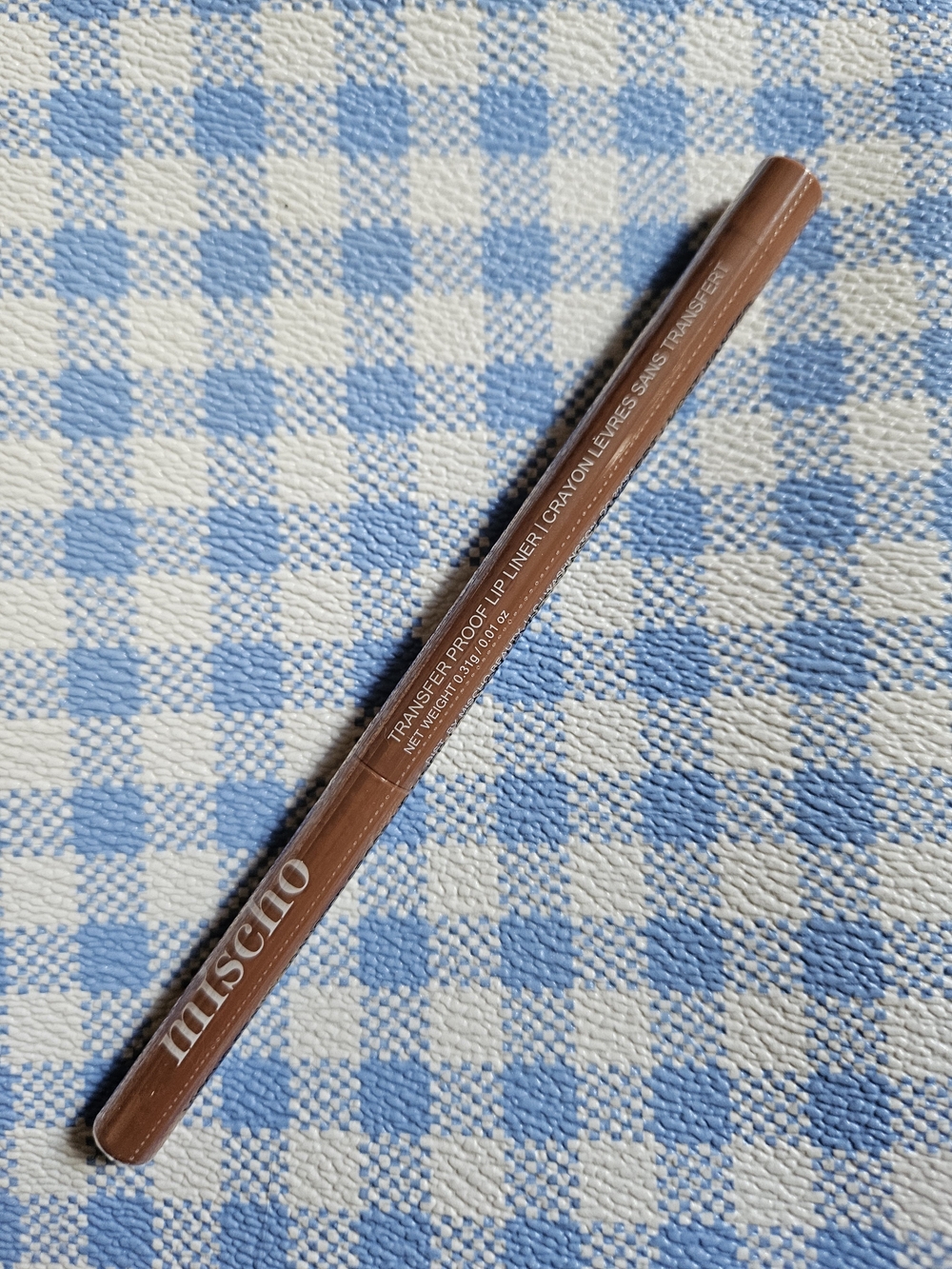 Miscio Brown Transfer-Proof Lip Liner - Smooth Definition